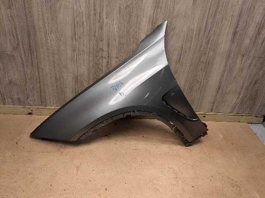 14-18 OEM BMW F15 X5 Front Left Driver Side Fender Panel Gray A52