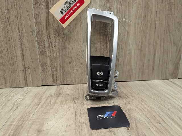10-16 OEM BMW F01 F07 F02 550 750 Parking Brake Auto Hold Switch w/ Trim Panel