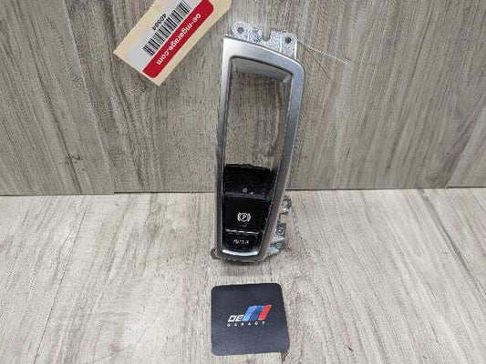 10-16 OEM BMW F01 F07 F02 550 750 Parking Brake Auto Hold Switch w/ Trim Panel