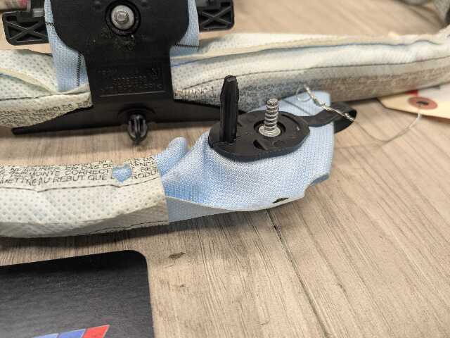 OEM BMW E90 328 335 M3 Right Passenger Top Roof Air Bag Head Airbag Curtain