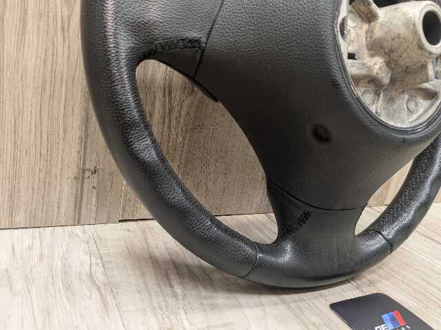06-11 OEM BMW E90 E91 325 328 335 Multifunction Leather Steering Wheel MANUAL