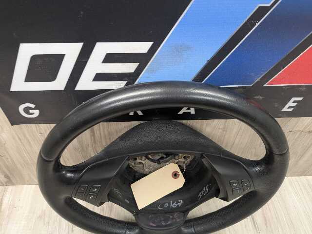 06-11 OEM BMW E90 E91 325 328 335 Multifunction Leather Steering Wheel MANUAL