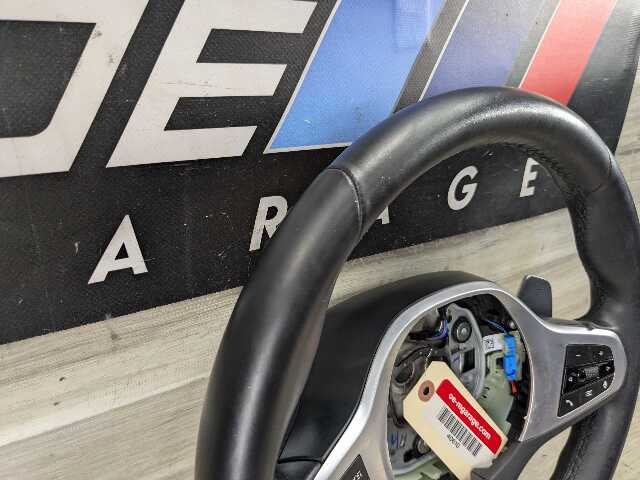 19-25 OEM BMW F44 G20 G22 G23 G26 G42 Leather Steering Wheel M SPORT Shifters