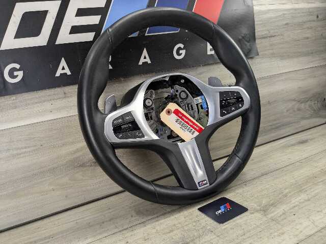 19-25 OEM BMW F44 G20 G22 G23 G26 G42 Leather Steering Wheel M SPORT Shifters