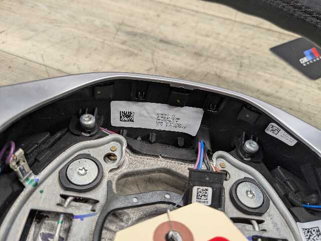 19-25 OEM BMW F44 G20 G22 G23 G26 G42 Leather Steering Wheel M SPORT Shifters