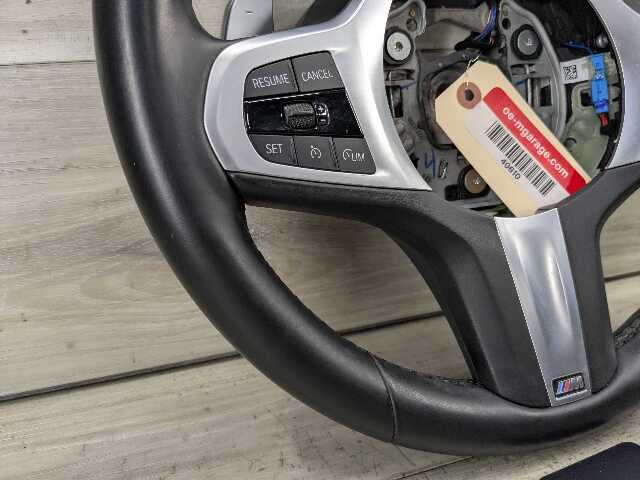 19-25 OEM BMW F44 G20 G22 G23 G26 G42 Leather Steering Wheel M SPORT Shifters