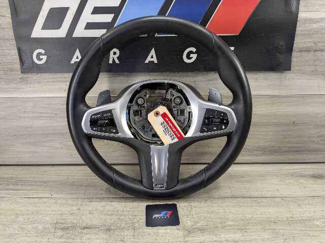 19-25 OEM BMW F44 G20 G22 G23 G26 G42 Leather Steering Wheel M SPORT Shifters