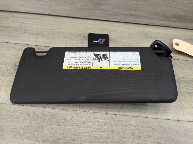 19-24 OEM BMW G20 G80 330 M340 M3 Left Driver Side Interior Sun Visor Black