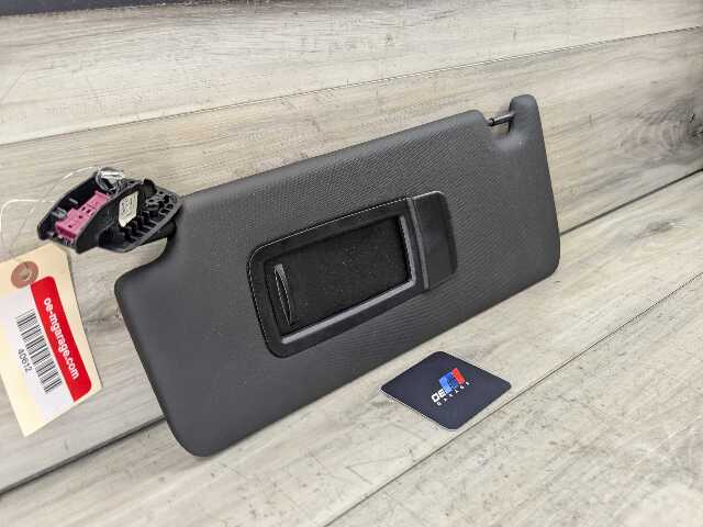 19-24 OEM BMW G20 G80 330 M340 M3 Left Driver Side Interior Sun Visor Black