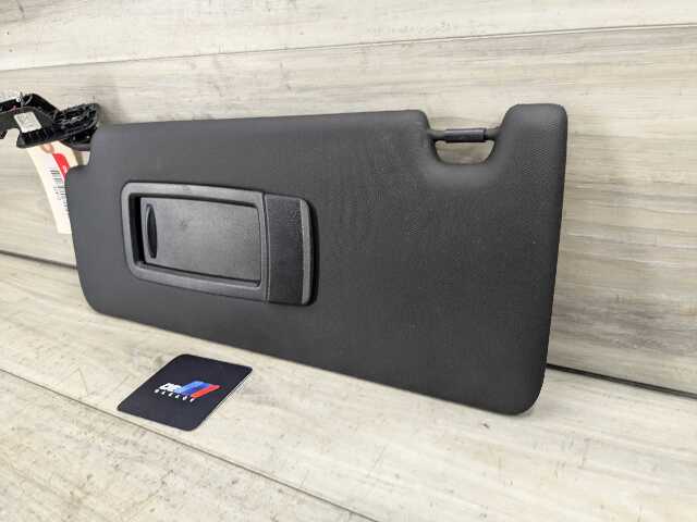 19-24 OEM BMW G20 G80 330 M340 M3 Left Driver Side Interior Sun Visor Black