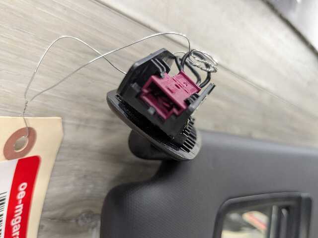 19-24 OEM BMW G20 G80 330 M340 M3 Left Driver Side Interior Sun Visor Black