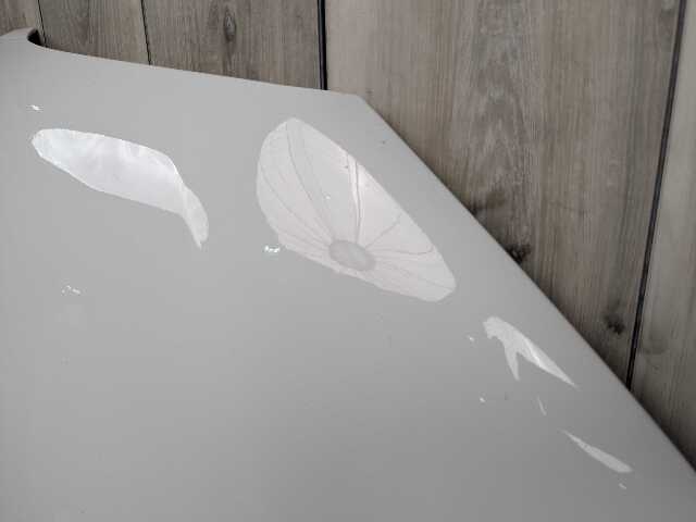 17-23 OEM BMW G30 G31 530 540 M550 Hood Panel Bonnet Shell White 300