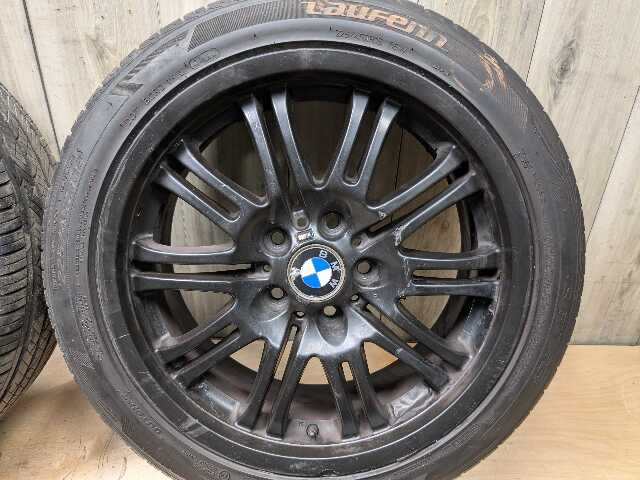 *OEM BMW E46 M3 Wheels Rims 18x8" 18x9" ET:26 ET:47 M Double Spoke Style 67 SET