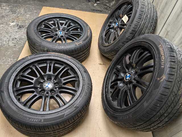*OEM BMW E46 M3 Wheels Rims 18x8" 18x9" ET:26 ET:47 M Double Spoke Style 67 SET