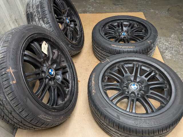 *OEM BMW E46 M3 Wheels Rims 18x8" 18x9" ET:26 ET:47 M Double Spoke Style 67 SET