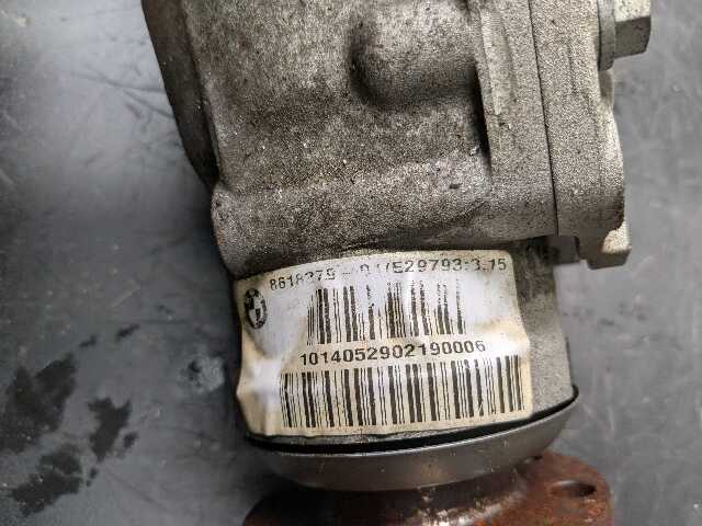 14-19 OEM BMW F15 F16 X5 X6 N55 AWD Front Differential Axle Carrier Ratio 3.15