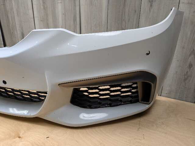*18-20 OEM BMW G30 530 540 M550 M SPORT Front Bumper Cover Panel w Grilles White