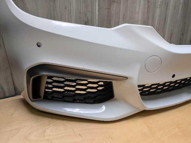 *18-20 OEM BMW G30 530 540 M550 M SPORT Front Bumper Cover Panel w Grilles White