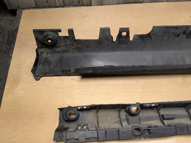 *14-18 OEM BMW F15 X5 Left Driver Side Skirt Rocker Panel Molding w/ Bracket