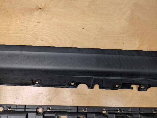 *14-18 OEM BMW F15 X5 Left Driver Side Skirt Rocker Panel Molding w/ Bracket