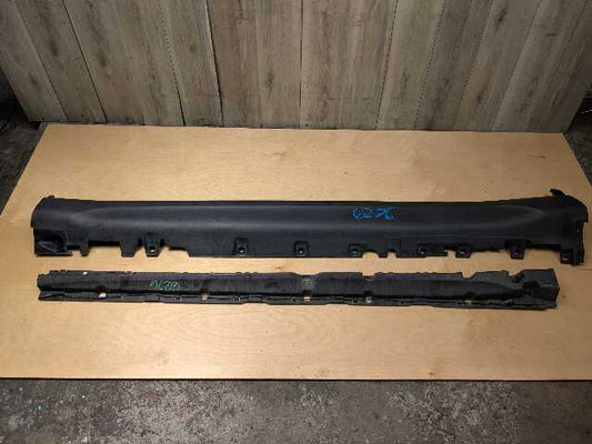 *14-18 OEM BMW F15 X5 Right Passenger Side Skirt Rocker Panel Molding w/ Bracket