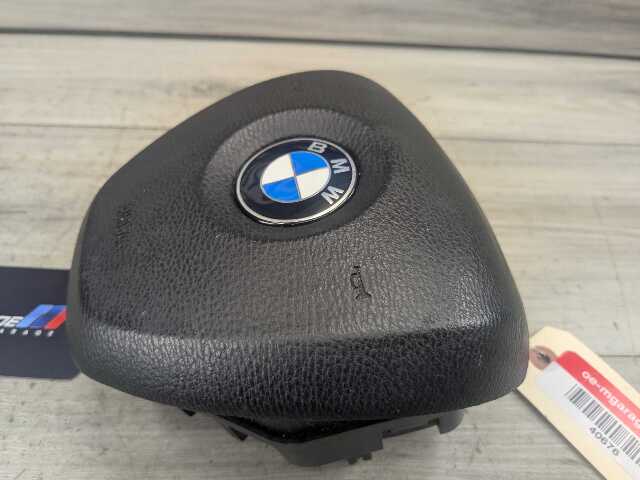 14-19 OEM BMW F15 F16 X5 X6 Front Driver Steering Wheel Airbag Air Bag Black