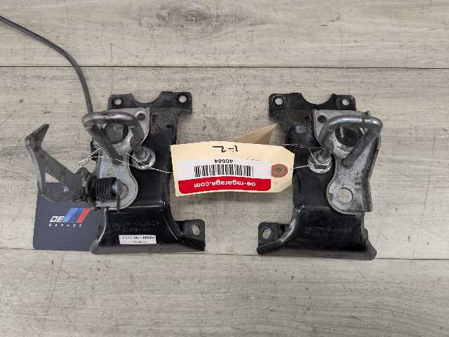 OEM BMW F15 F16 F85 F86 X5 X6 X5M Left Right Hood Hardware Safety Latch Hook SET