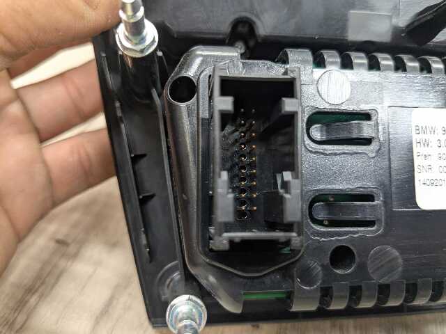 09-15 OEM BMW F01 F02 AC Heated Seats Climate Radio CD Control Panel CERAMIC