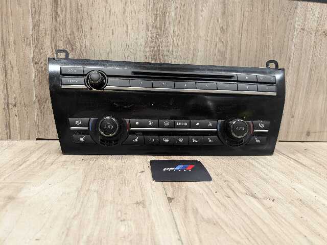 09-15 OEM BMW F01 F02 AC Heated Seats Climate Radio CD Control Panel CERAMIC