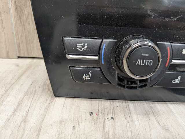 09-15 OEM BMW F01 F02 AC Heated Seats Climate Radio CD Control Panel CERAMIC