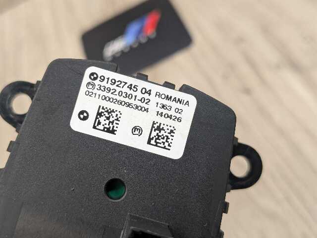 10-18 OEM BMW F02 F10 F13 F25 Headlight Switch Control Panel Light Module BLACK