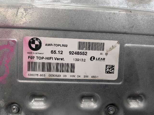OEM BMW E70 F02 F13 F10 F25 X3 Top-Hifi M Stereo Sound Audio AMP Amplifier LEAR