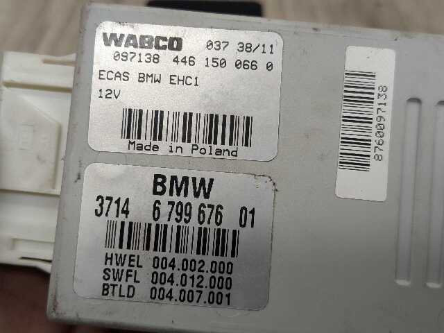 09-15 OEM BMW F01 F02 F07 740 750 760 Air Suspension Control Unit Module WABCO