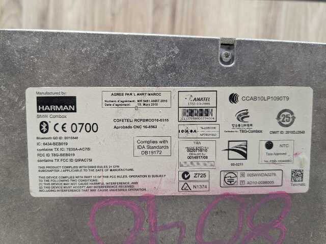 OEM BMW F06 F10 F13 F25 F30 Combox Telematics Communication Bluetooth GPS Module