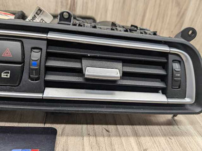 09-15 OEM BMW F01 F02 740 750 760 B7 Dash Center AC Air Vent Fresh Grille Black
