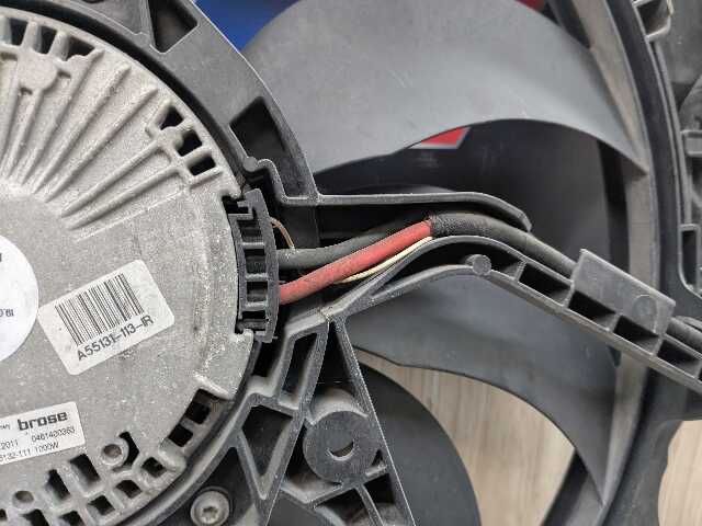 OEM BMW F02 F06 F10 F13 M5 M6 Alpina B7 Engine Radiator Fan Shroud Motor 1000W