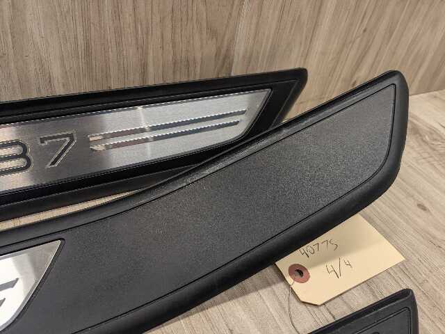 *OEM BMW F02 740 750 760 ALPINA B7 Front Rear Left Right Illuminated Door Sills