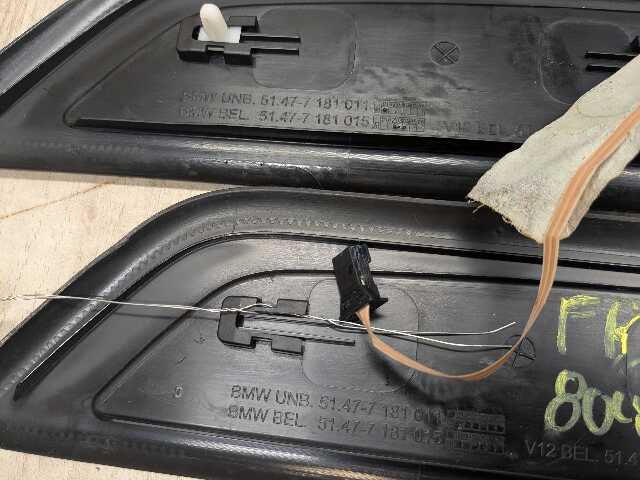 *OEM BMW F02 740 750 760 ALPINA B7 Front Rear Left Right Illuminated Door Sills