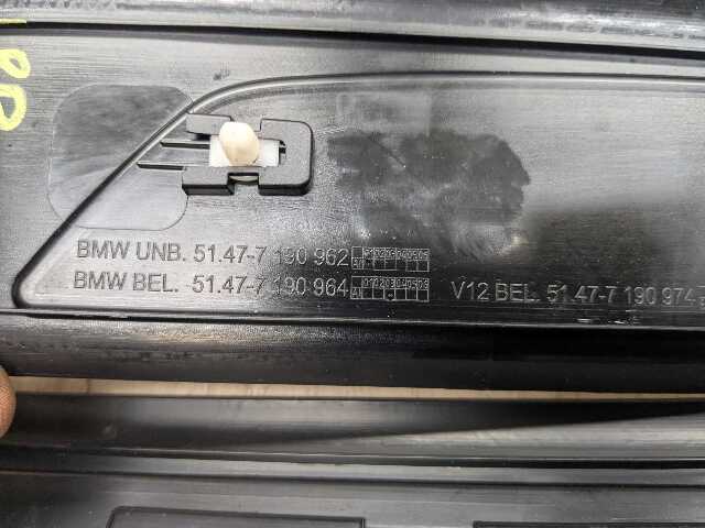 *OEM BMW F02 740 750 760 ALPINA B7 Front Rear Left Right Illuminated Door Sills
