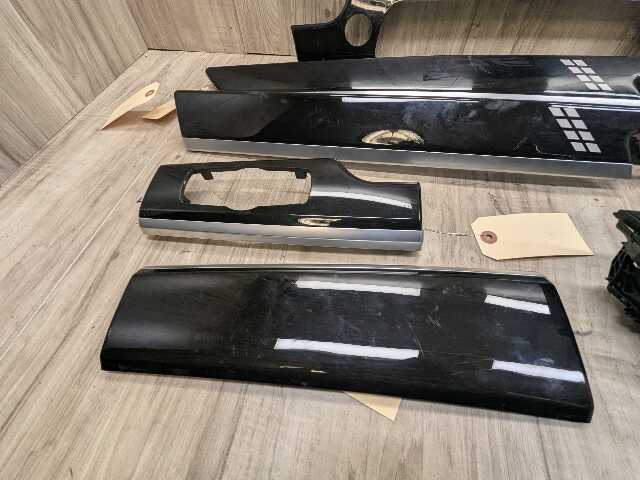 *OEM BMW F02 740 750 760 Alpina B7 Interior Dash Center Door Trim Piano Varnish