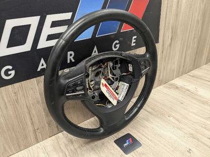 *11-15 OEM BMW F01 F02 Alpina B7 B7L Leather Steering Wheel Heated Black