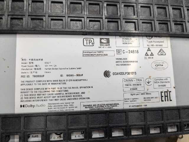 OEM BMW G01 G02 G20 G22 G23 G26 MGU Navigation Radio Audio Head Unit HW 3.1