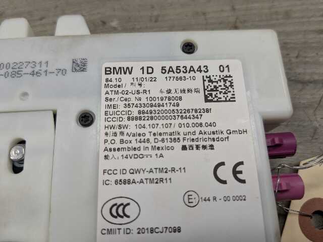 OEM BMW F44 G01 G05 G12 G20 G22 G26 G30 G80 G82 Telematics Control Module Unit