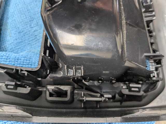 OEM BMW G20 G22 G23 G26 G80 G82 G83 M3 Rear AC Air Vent Panel Trim Cover Black
