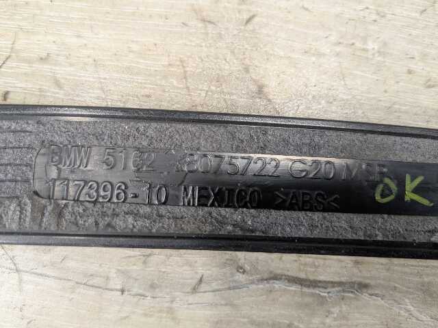 19-24 OEM BMW G20 330 M340 Rear Trunk Lip Wing Spoiler Molding