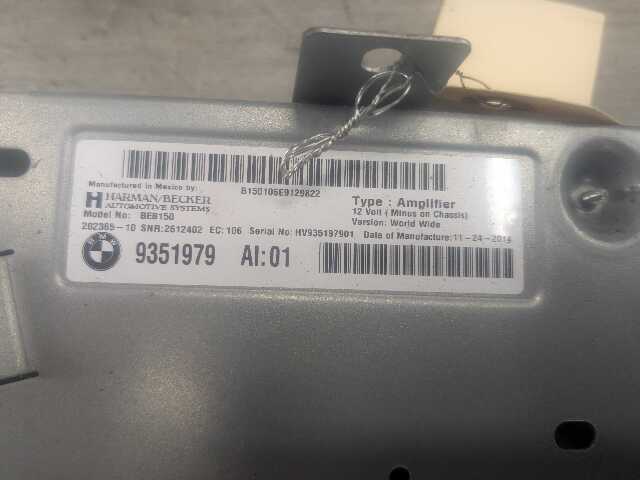 OEM BMW F15 F16 F85 F86 X5 X6 Amplifier System HIFI HARMAN BECKER Control Module