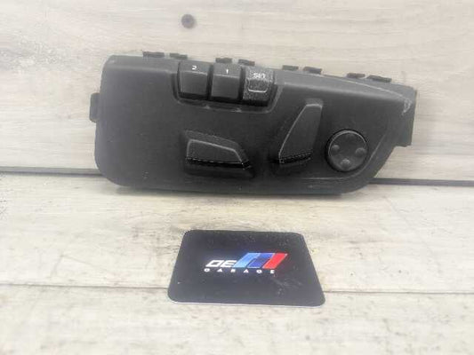 *14-19 OEM BMW F15 F16 X5 X6 Front Left Driver Seat Adjust Memory Control Switch