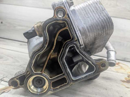 14-19 OEM BMW F15 F16 X5 X6 Engine N55 Oil Filter Housing COOLER