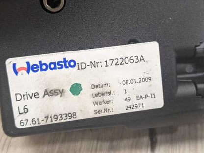 OEM BMW F02 F06 F10 F13 F16 F22 F30 F32 F36 F80 F82 Sunroof Glass Motor Drive