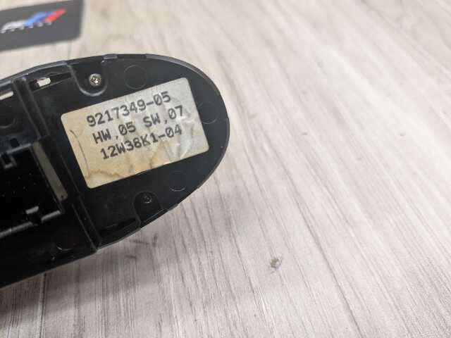 07-13 OEM BMW E92 328 335 Front Left Driver Master Power Window Switch BEIGE